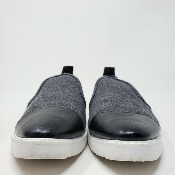 Karl Lagerfeld Black Charcoal Cler2 Slip On 8.5 M. - Picture 3 of 8